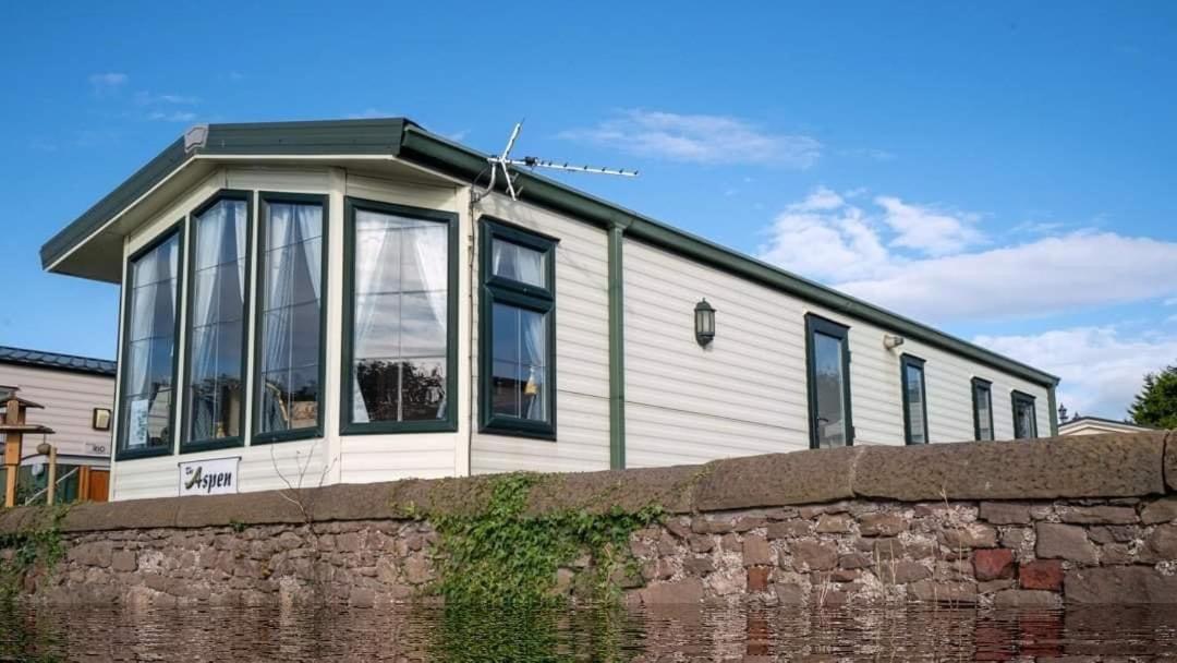 Wrights Retreat 4 Lunan View St Cyrus Caravan Park Saint Cyrus المظهر الخارجي الصورة